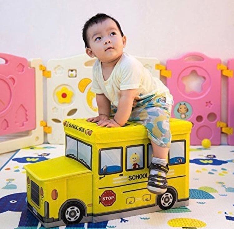 Foldable School Bus Storage Box Foldable School Bus Storage Box